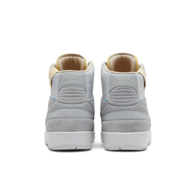 Šedomodré Pánské Boty Air Jordan 2 Union La Retro Sp