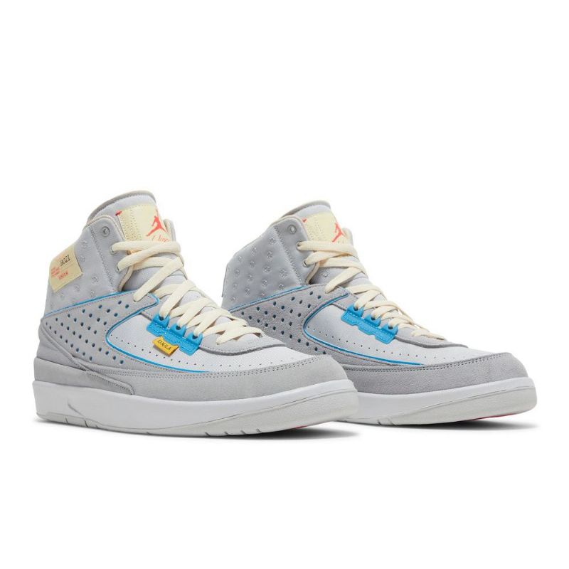 Šedomodré Pánské Boty Air Jordan 2 Union La Retro Sp