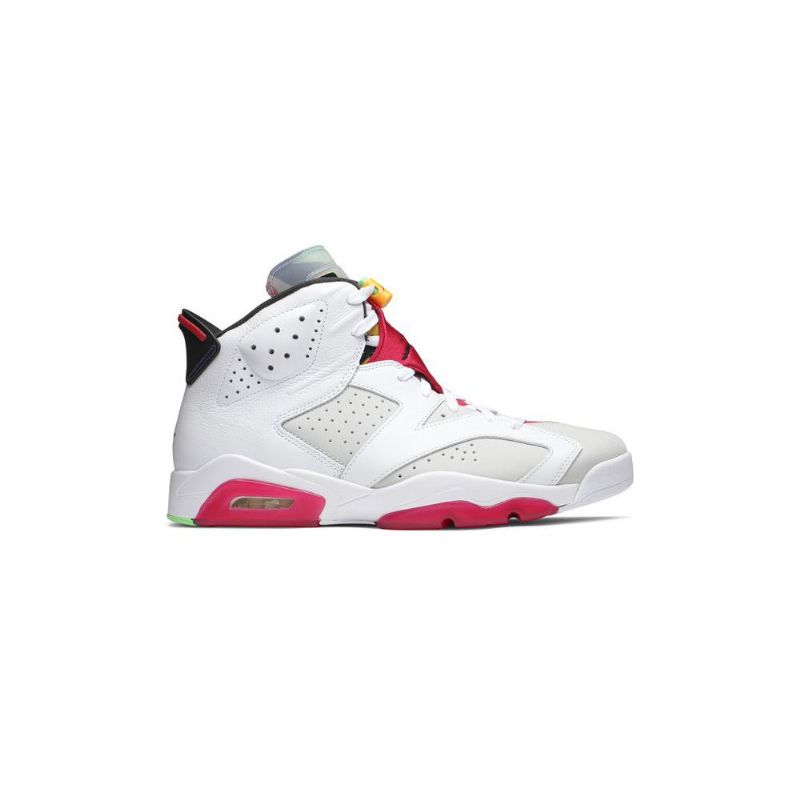 Air Jordan 6 Retro Bílá Šedá Červená Černá Pánské Boty
