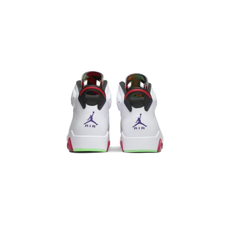 Air Jordan 6 Retro Bílá Šedá Červená Černá Pánské Boty