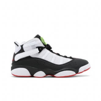 Air Jordan 6 Rings Černá Bílá Červená Zelená Pánské Boty