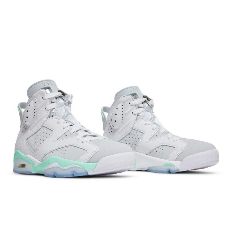 Dámské Boty Air Jordan 6 Retro Bílý Zelená