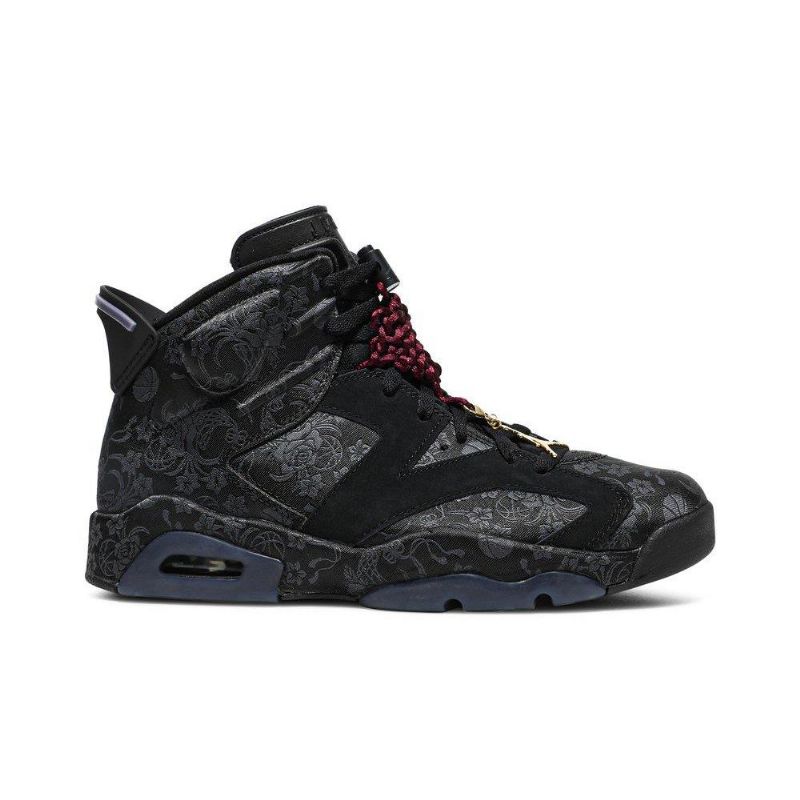 Dámské Boty Air Jordan 6 Retro Černá Bordeaux Šedá