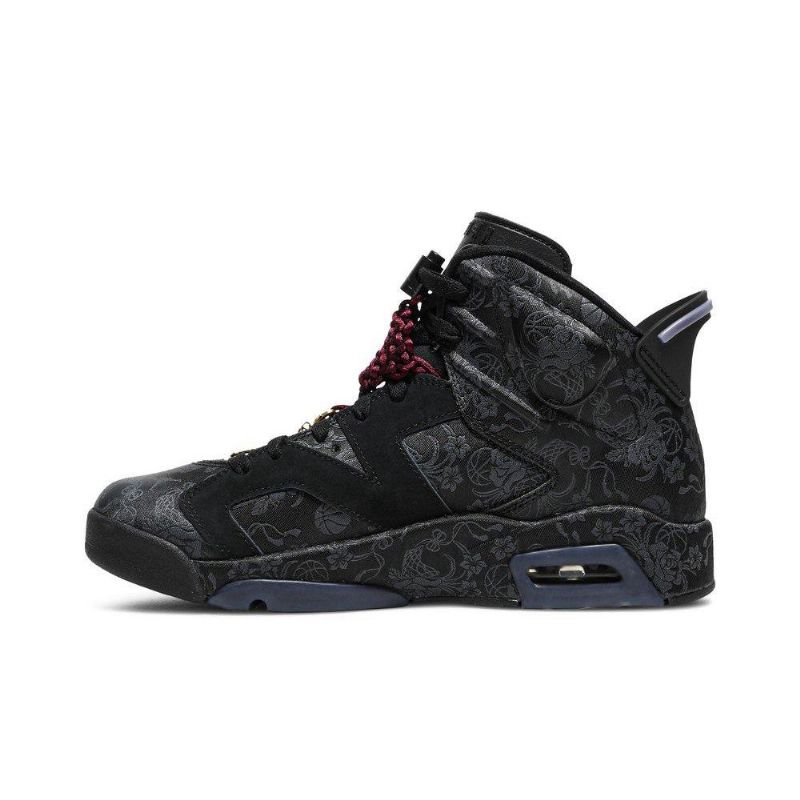 Dámské Boty Air Jordan 6 Retro Černá Bordeaux Šedá