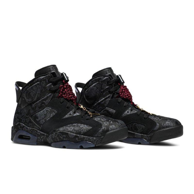 Dámské Boty Air Jordan 6 Retro Černá Bordeaux Šedá