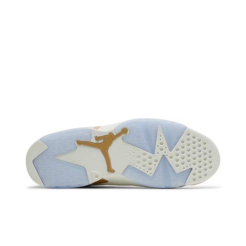 Pánské Boty Air Jordan 6 Low Bílý Zlatý