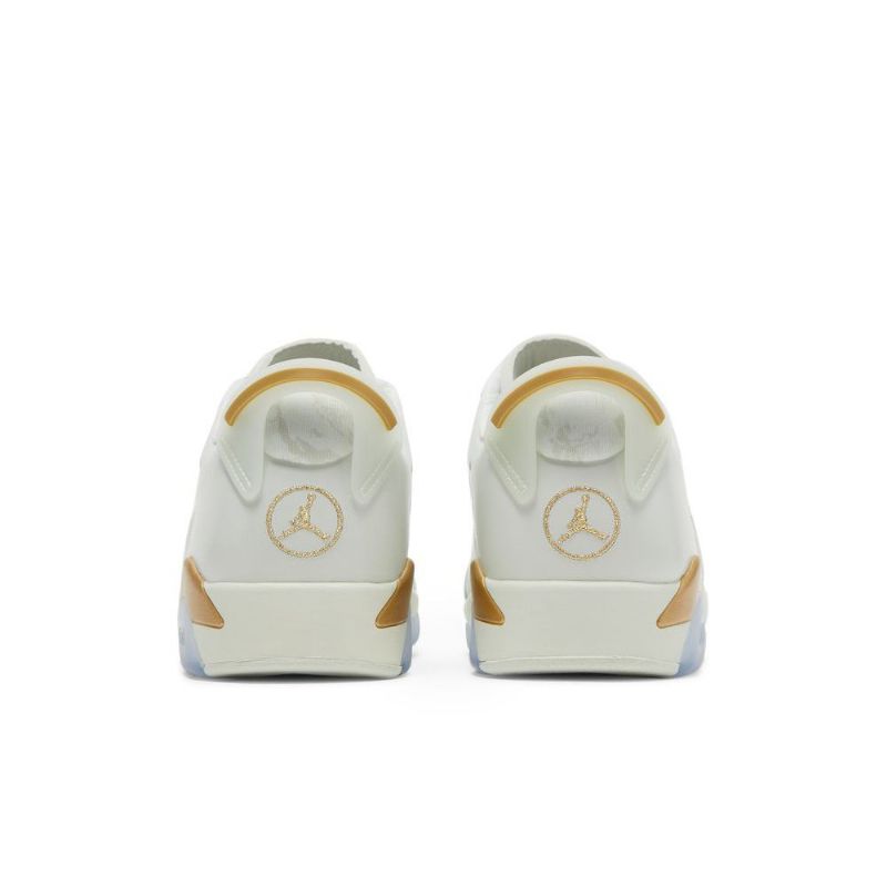 Pánské Boty Air Jordan 6 Low Bílý Zlatý