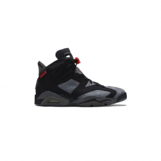 Pánské Boty Air Jordan 6 Paris Saint-germain Retro Šedá Černá Červené