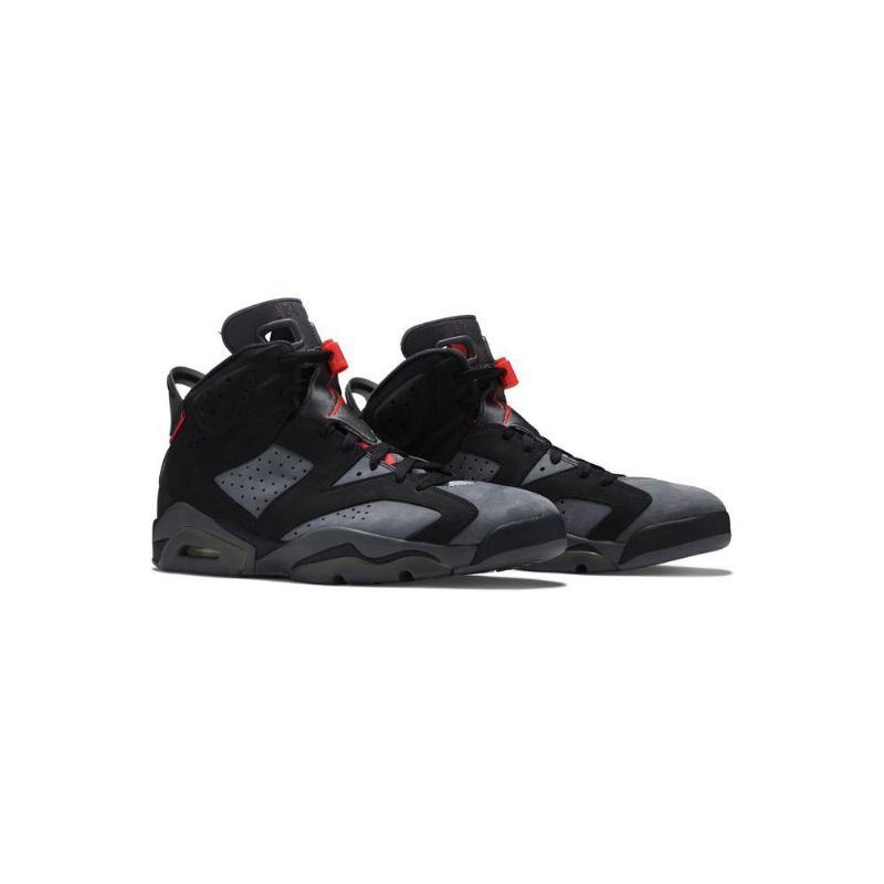 Pánské Boty Air Jordan 6 Paris Saint-germain Retro Šedá Černá Červené