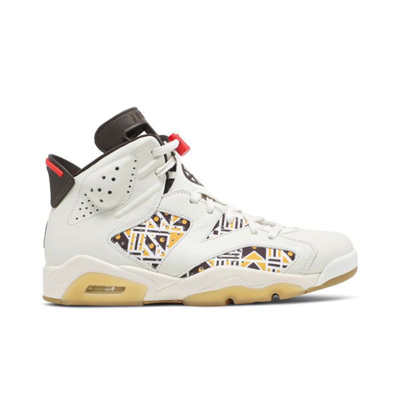 Pánské Boty Air Jordan 6 Retro Bílý Hnědý Černá