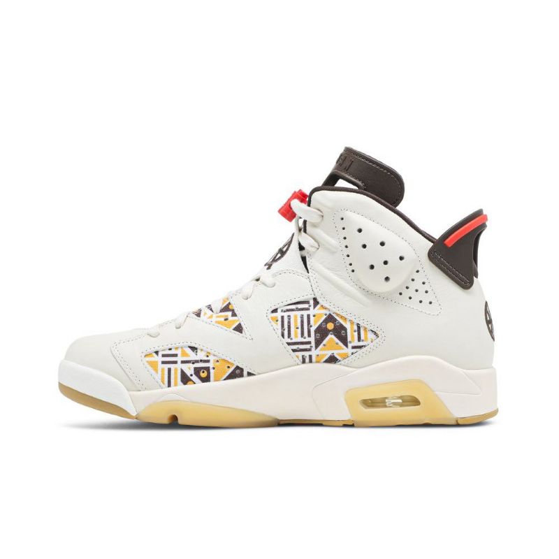 Pánské Boty Air Jordan 6 Retro Bílý Hnědý Černá