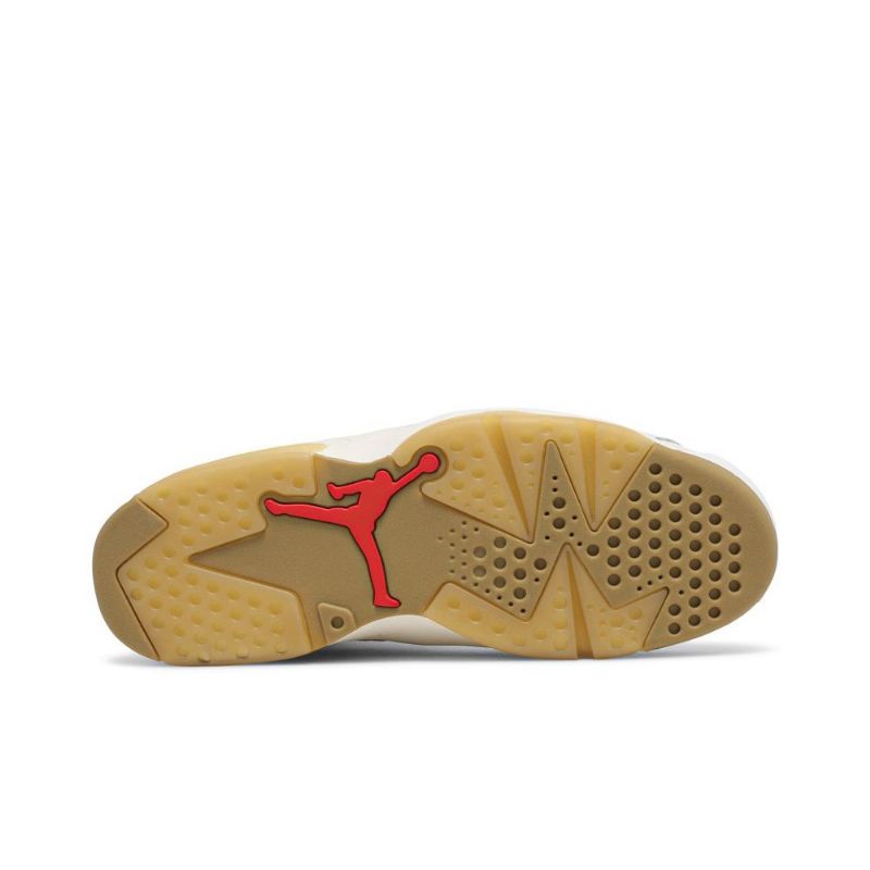 Pánské Boty Air Jordan 6 Retro Bílý Hnědý Černá