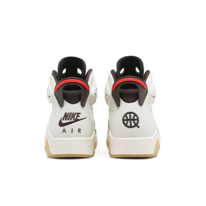 Pánské Boty Air Jordan 6 Retro Bílý Hnědý Černá