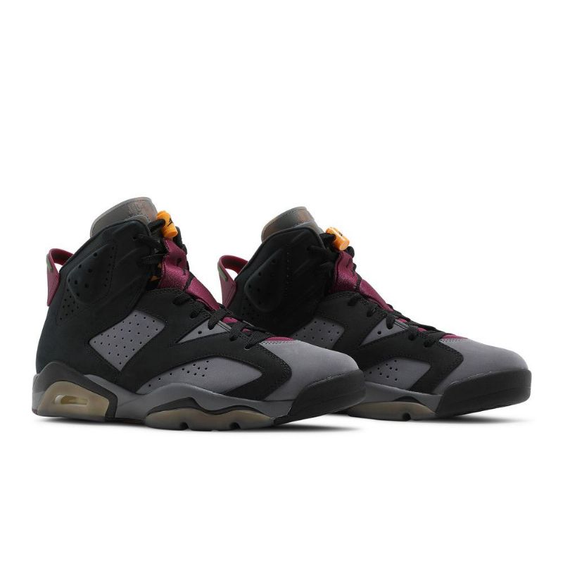 Pánské Boty Air Jordan 6 Retro Černá Šedá Bordeaux