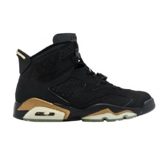 Pánské Boty Air Jordan 6 Retro+ Černá Zlatý