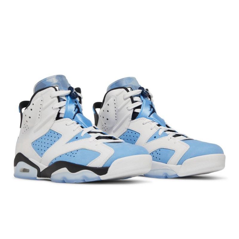 Pánské Boty Air Jordan 6 Retro Modrý Bílý Černá