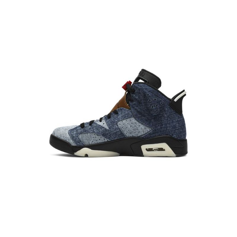 Pánské Boty Air Jordan 6 Retro Modrý Šedá Hnědý