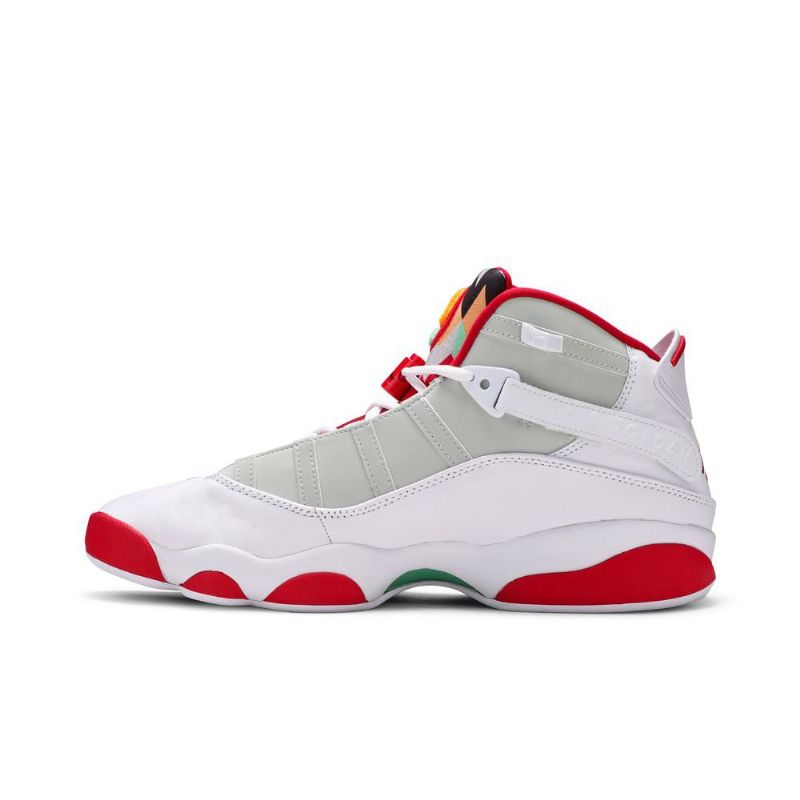 Pánské Boty Air Jordan 6 Rings Bílý Červené Šedá