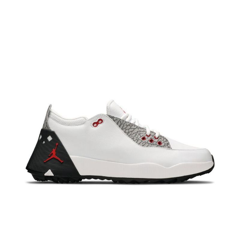 Air Jordan Adg 2 Bílý Černá Šedá Červené Pánské Boty