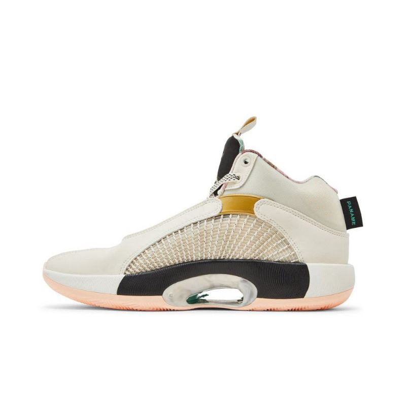 Pánské Boty Air Jordan 35 Bílý Černá Zlatý