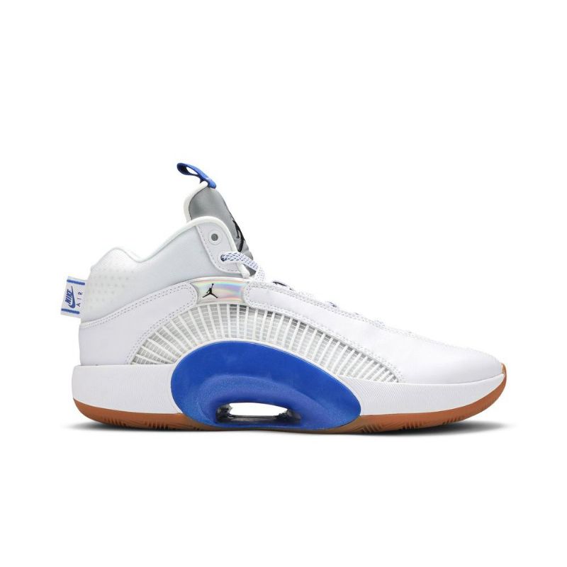 Pánské Boty Air Jordan 35 Bílý Modrý Stříbrný