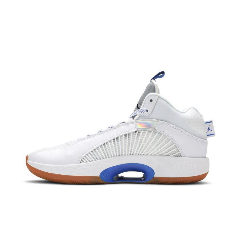 Pánské Boty Air Jordan 35 Bílý Modrý Stříbrný