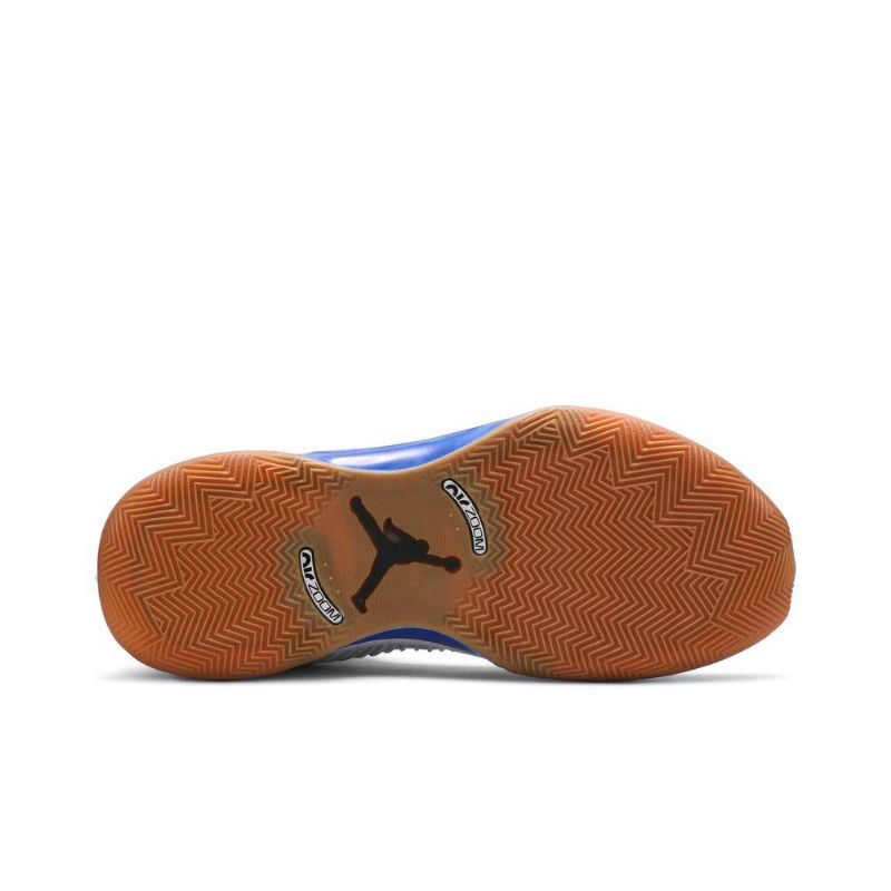 Pánské Boty Air Jordan 35 Bílý Modrý Stříbrný