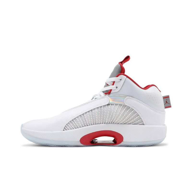 Pánské Boty Air Jordan 35 Bílý Stříbrný Červené
