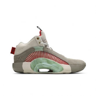 Pánské Boty Air Jordan 35 Clot Bílá Šedá Červená Zelená