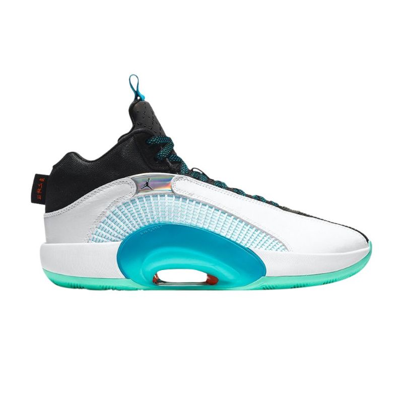 Pánské Boty Air Jordan 35 Guo Ailun Gc Pf Bílá Černá Modrá Stříbrná