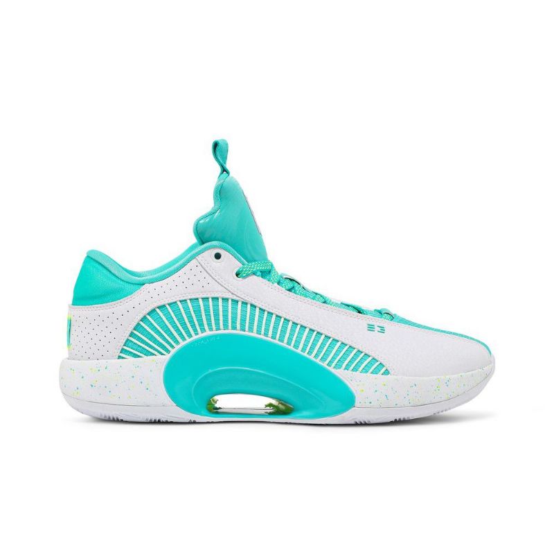 Pánské Boty Air Jordan 35 Guo Ailun Low Pf Zelené Bílé