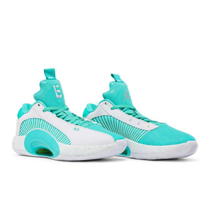 Pánské Boty Air Jordan 35 Guo Ailun Low Pf Zelené Bílé