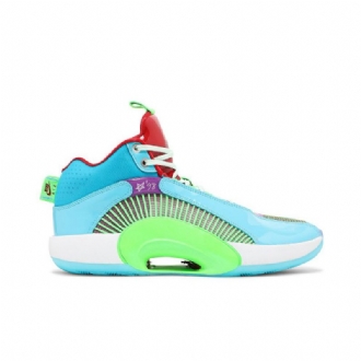 Pánské Boty Air Jordan 35 Jayson Tatum Modrá Zelená Červená Fialová