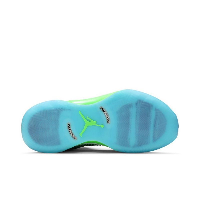 Pánské Boty Air Jordan 35 Jayson Tatum Pf Modrá Zelená Červená Fialová