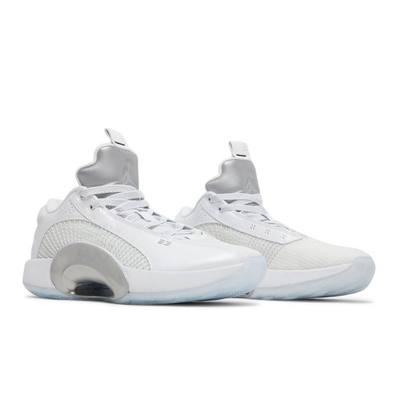 Pánské Boty Air Jordan 35 Low Bílý Stříbrný
