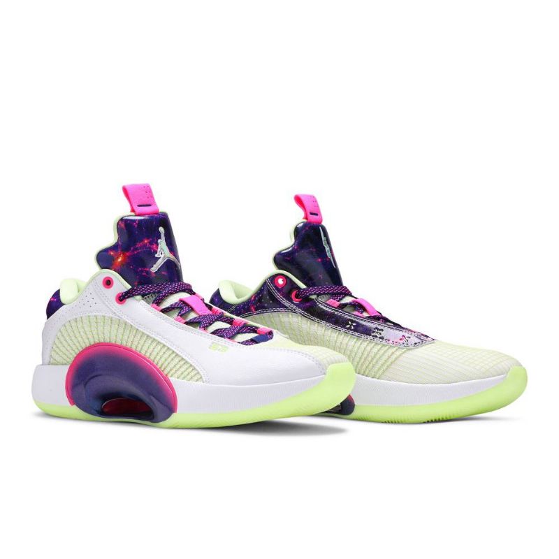 Pánské Boty Air Jordan 35 Luka Doncic Low Bílý Nachový Růžová