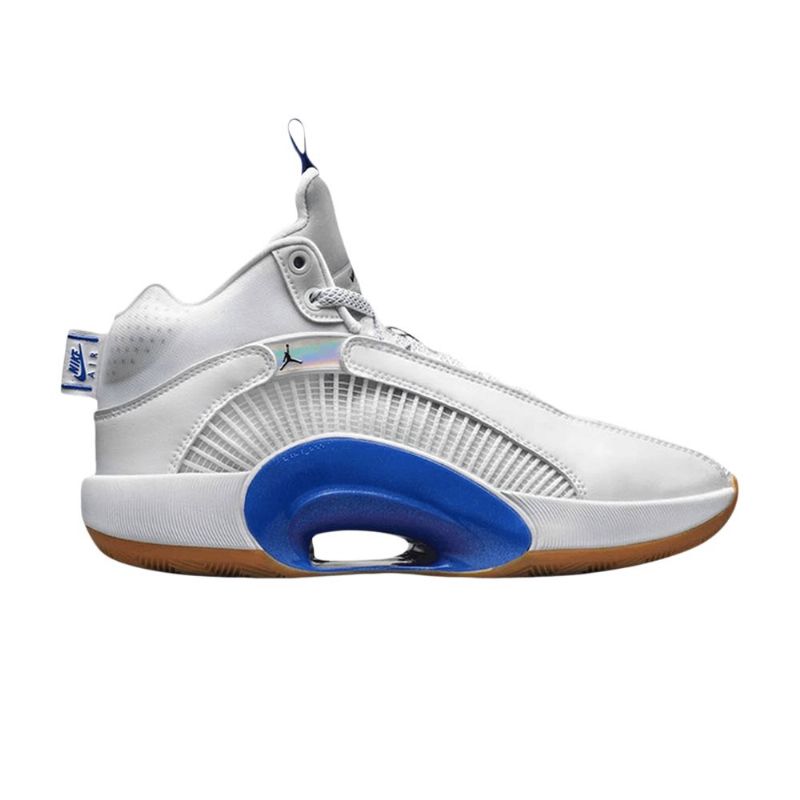Pánské Boty Air Jordan 35 Pf Bílý Modrý Stříbrný