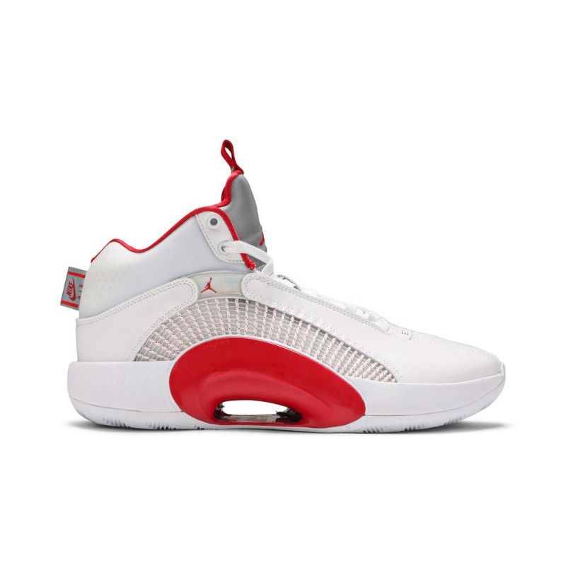 Pánské Boty Air Jordan 35 Pf Bílý Stříbrný Červené