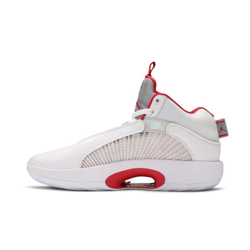 Pánské Boty Air Jordan 35 Pf Bílý Stříbrný Červené