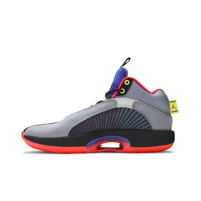 Pánské Boty Air Jordan 35 Šedá Černá Modrý Červené