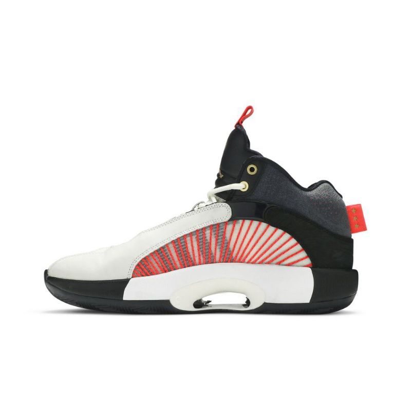 Pánské Boty Air Jordan 35 Titan Pf Černá Bílý Červené Zlatý