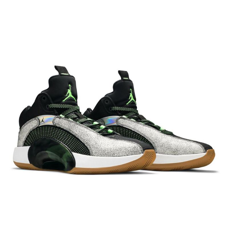 Pánské Boty Air Jordan 35 Zion Williamson Pf Bílý Černá Zelená