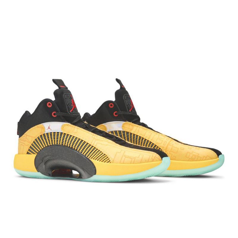 Pánské Boty Air Jordan 35 Zlatý Černá Červené