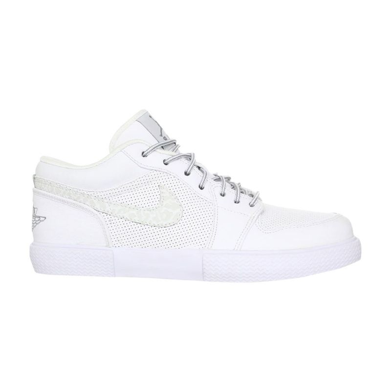 Pánské Boty Air Jordan Retro V.1 Bílý Šedá