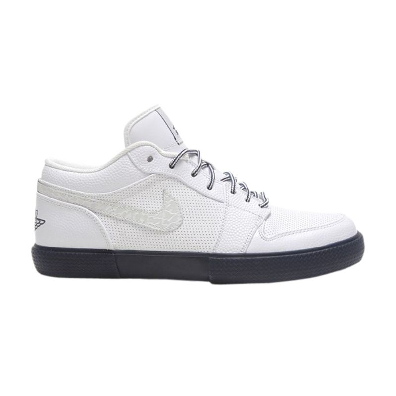 Pánské Boty Air Jordan Retro V.1 Bílý Tmavě Modrá