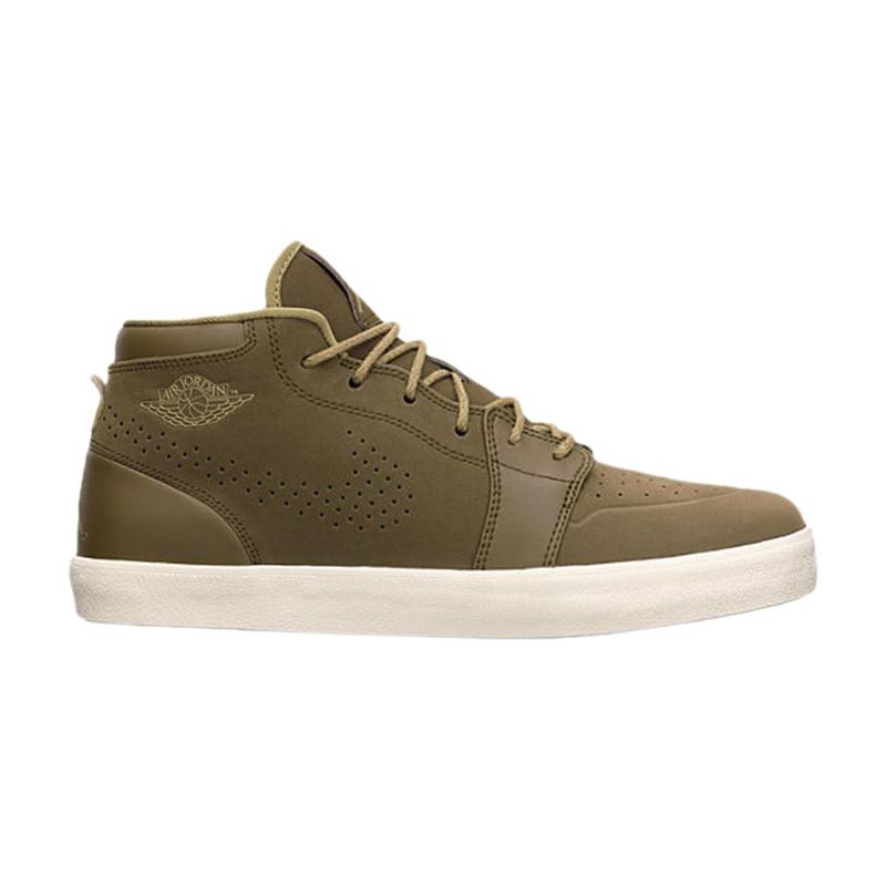 Pánské Boty Air Jordan Retro V.1 Chukka Olive Zelená Bílý