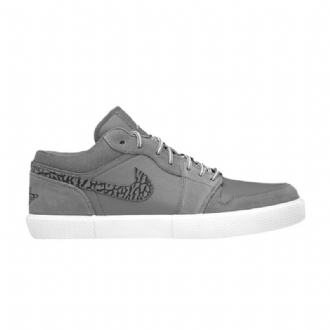 Pánské Boty Air Jordan Retro V.1 Šedé Bílé