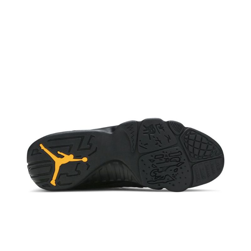 Pánské Boty Air Jordan 9 Retro 'dark Charcoal University Zlatý' Černá Šedá Zlatý