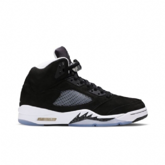 Air Jordan 5 Retro Černá Šedá Bílý Pánské Boty