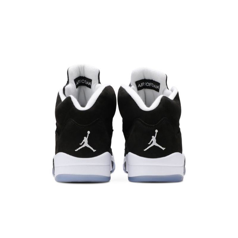 Air Jordan 5 Retro Černá Šedá Bílý Pánské Boty